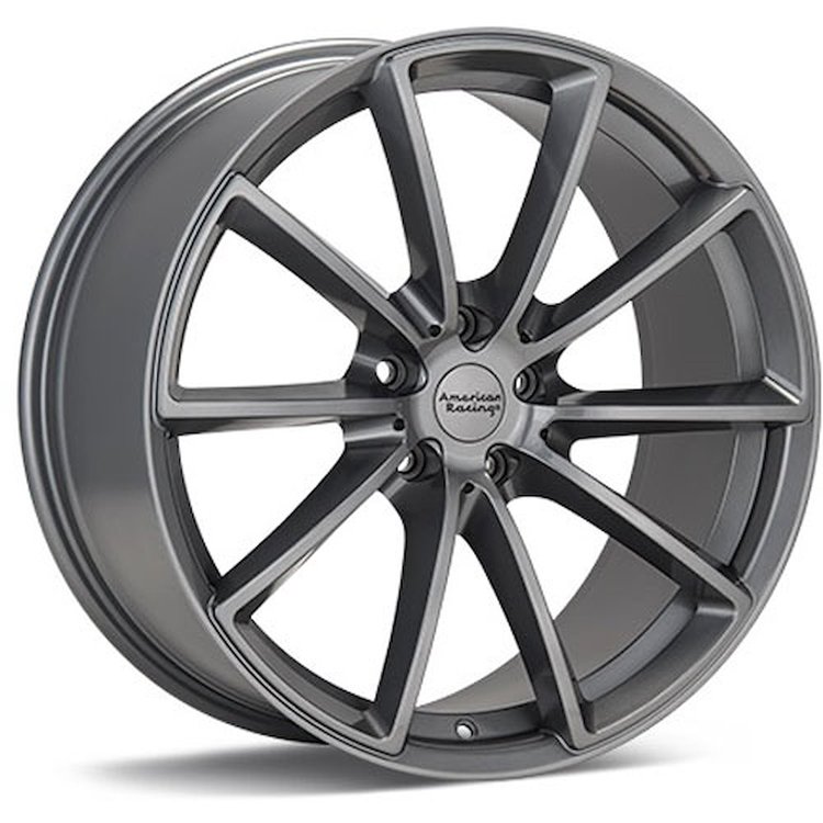 FAST BACK 18x9 5x114.30 GRAY 38 mm