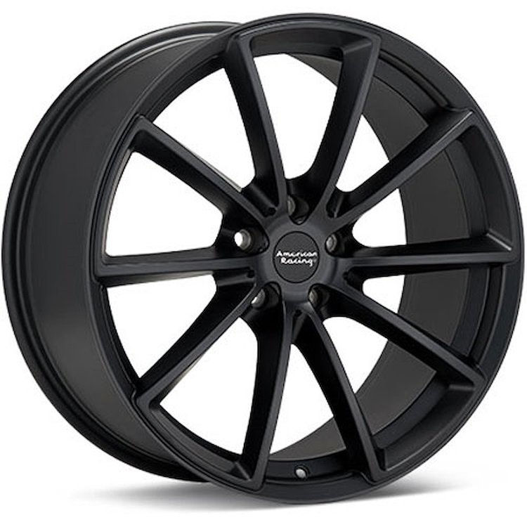 FAST BACK 19x9 5x114.30 BLACK 40 mm