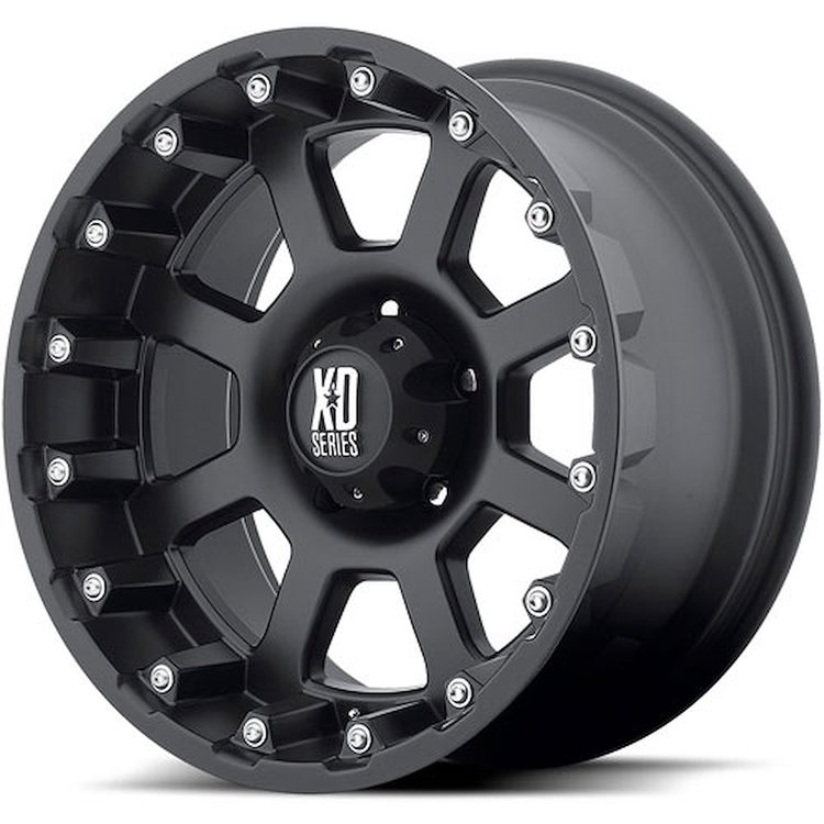 XD MATTE/BK STRIKE 20x9 6x135 18