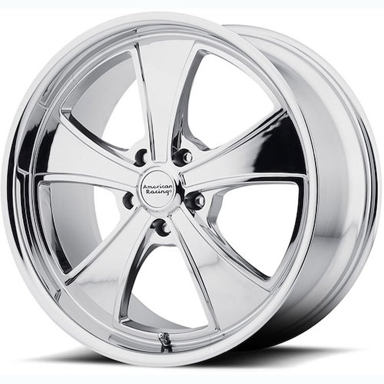 Mach 5 Wheel Size: 17x8 Bolt Pattern: 5x115mm Offset: 38 mm Finish: Chrome