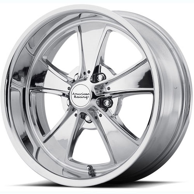 Mach 5 Wheel Size: 17x7 Bolt Pattern: 5x4.75 Offset: 0 mm Finish: Chrome
