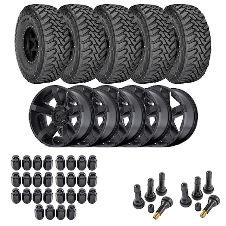 Wheel and Tire Kit for 1987-2006 Jeep Wrangler/1984-2001 Jeep Cherokee