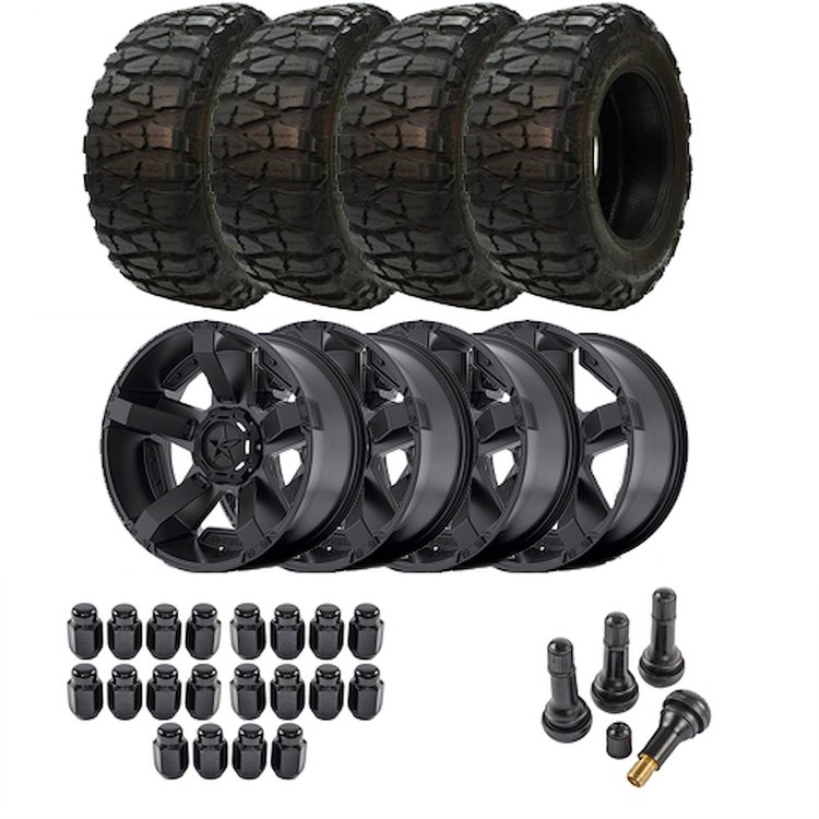 Wheel and Tire Kit for 1987-2006 Jeep Wrangler/1984-2001 Jeep Cherokee