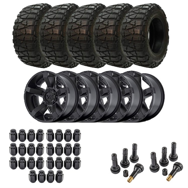 Wheel and Tire Kit for 1987-2006 Jeep Wrangler/1984-2001 Jeep Cherokee