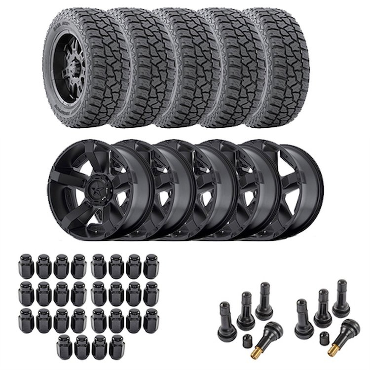 Wheel and Tire Kit for 1987-2006 Jeep Wrangler/1984-2001 Jeep Cherokee