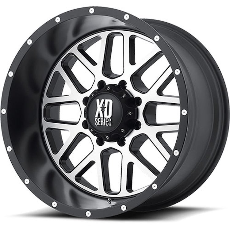 XD820 Series Grenade Wheel Size: 20" x 9"