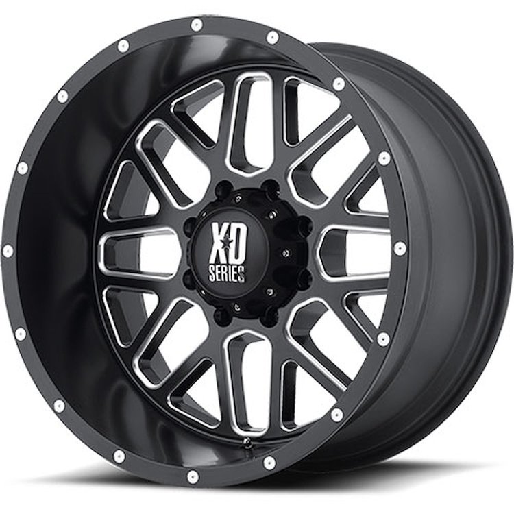 XD820 Series Grenade Wheel Size: 20" x 9"