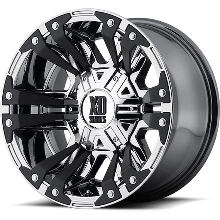 XD822 Series Monster II Wheel Size: 20" x 10"