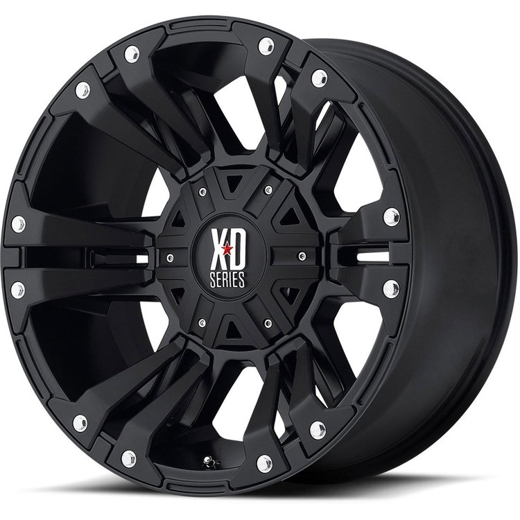 XD822 Series Monster II Wheel Size: 20" x 9"