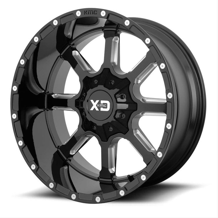 MO962 Moto-Metal Wheel, Size: 20x9", Bolt Pattern: 6X135.00/139 mm [Gloss Black] 18 mm Offset