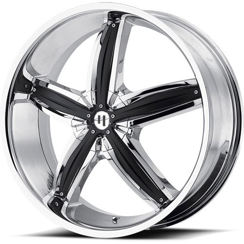 Helo Series 844 Chrome Wheel Size: 20" x 8"