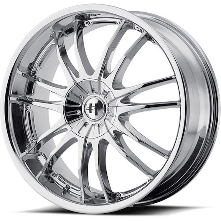 Helo Series 845 Chrome Wheel Size: 18" x 8"