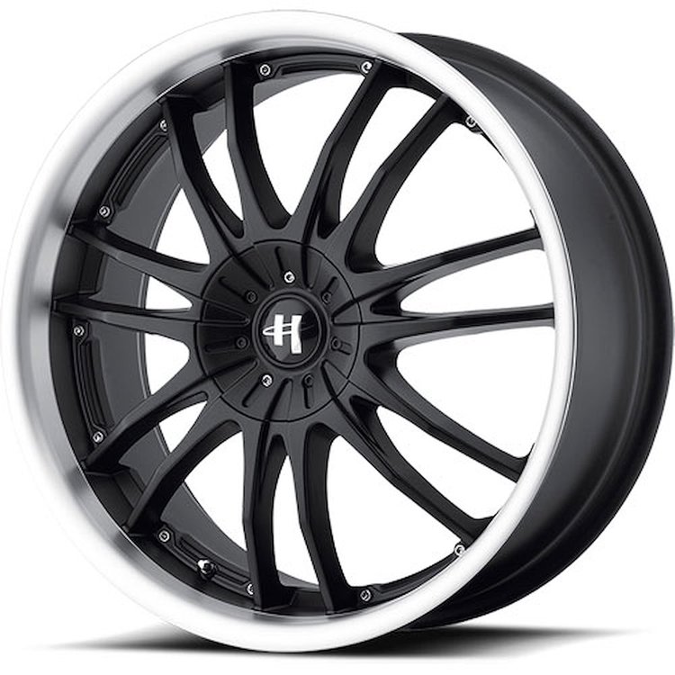 Helo Series 845 Black Wheel Size: 18" x 8"