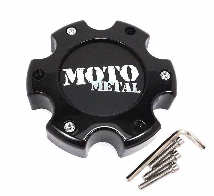 MOTO CAP GLOSS BLACK 6X5.