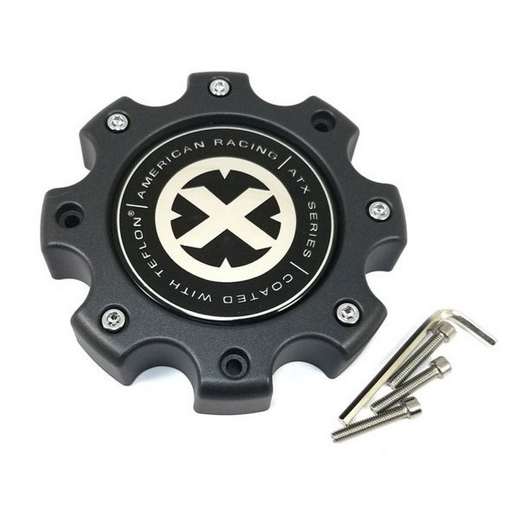 ATX CAP T-BLK FRONT DUALL