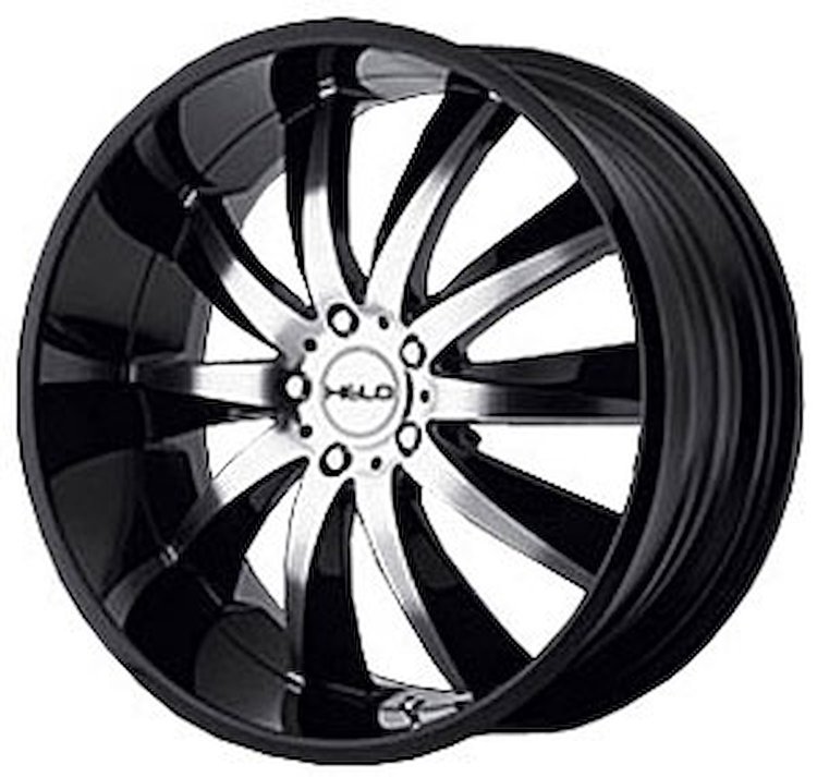 Helo Series 851 Black Wheel Size: 20" x 10"
