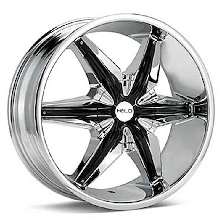 Helo Series 866 Chrome Wheel Size: 22" x 9-1/2"