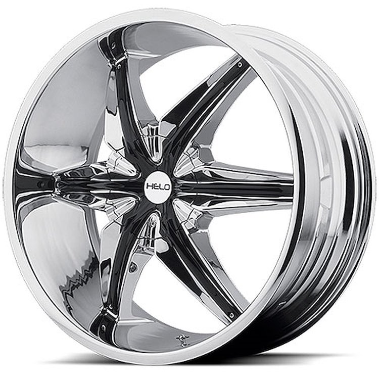 Helo Series 866 Chrome Wheel Size: 20" x 8-1/2"