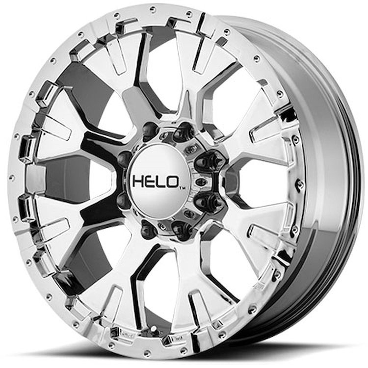 HELO Series 878 Chrome Wheel Size: 20" x 9"