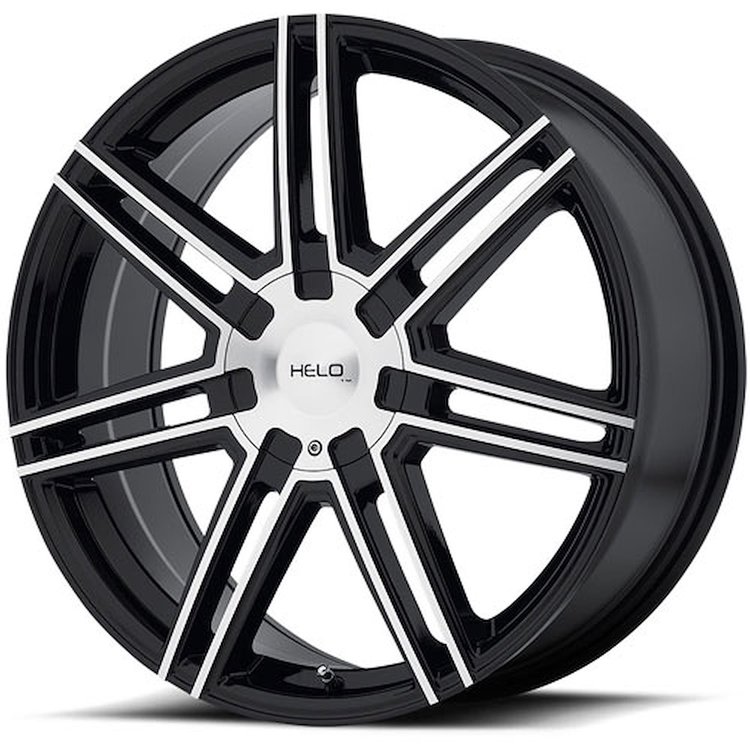 HE884 17x7 5x105.00/5x114.30 BLACK 45 mm