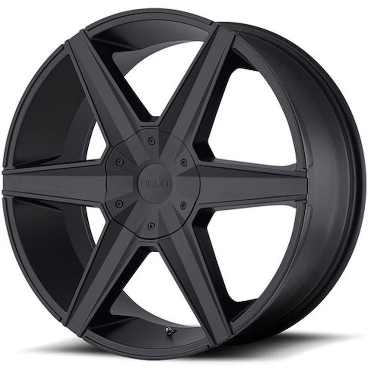 HE887 22x9 6x135.00/6x139.70 BLACK 38 mm