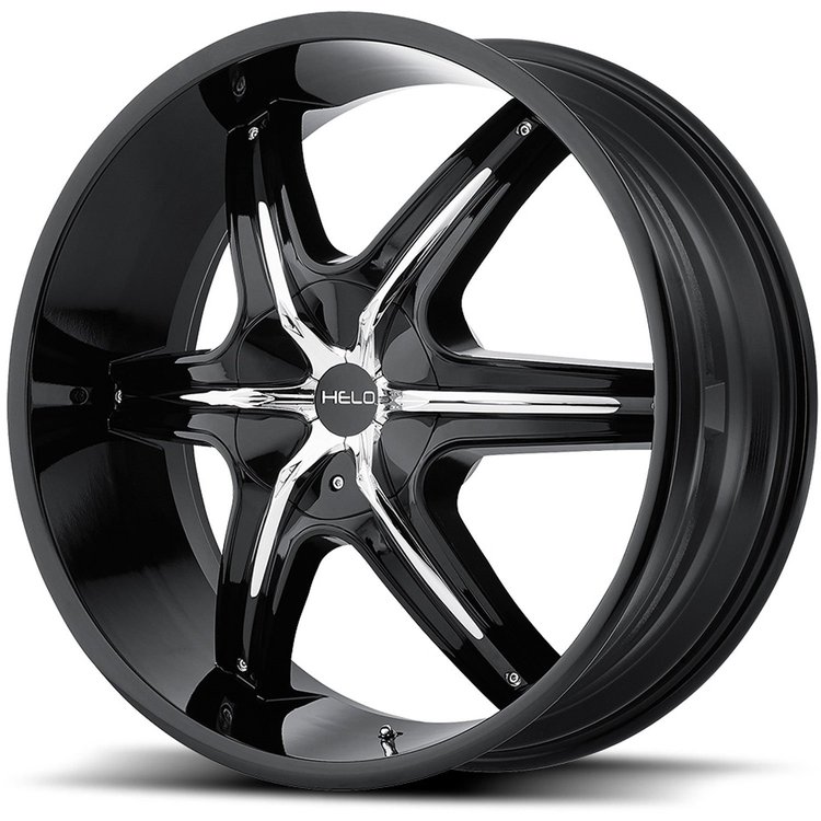 Helo Series HE891 Black Wheel Size: 24" x 9"