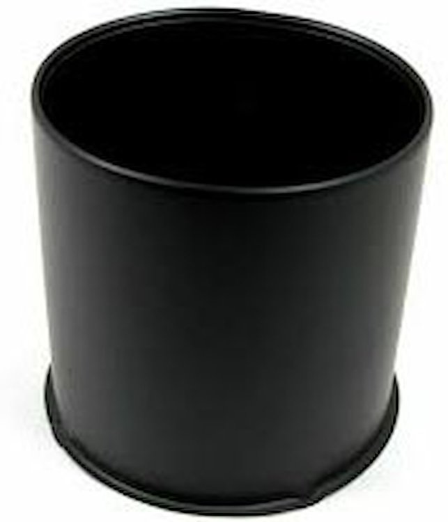 CENTER CAP OPEN END BLK