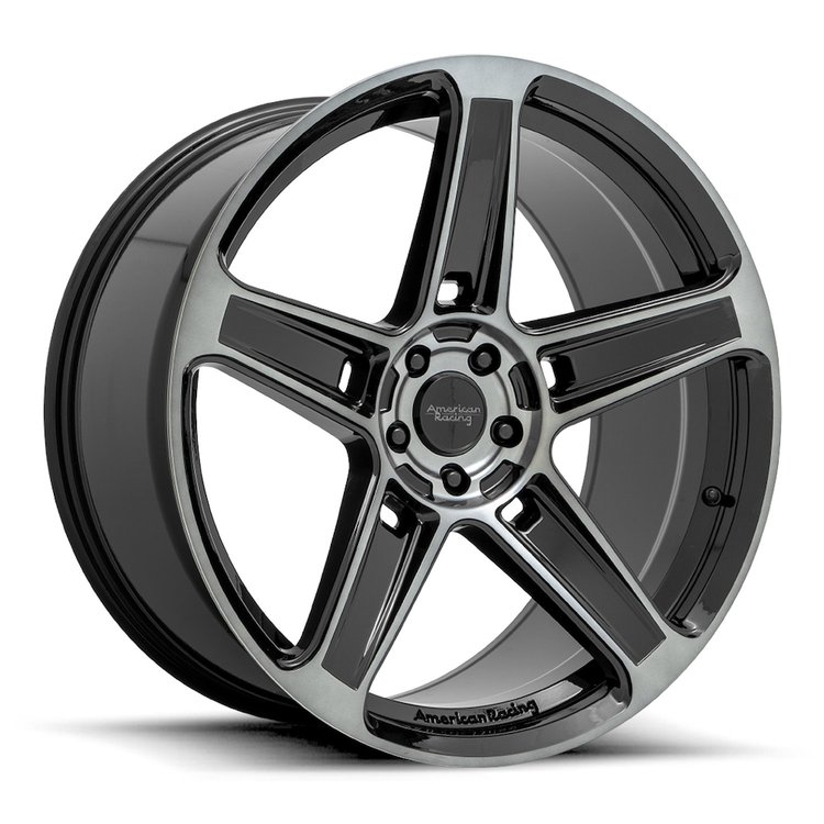 AR936 Hellion Series Gloss Black w/ Gray Wheel [Size: 22" x 10.5"]