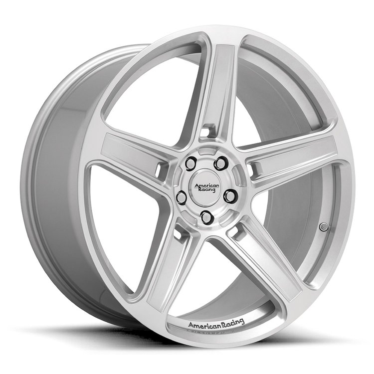 AR936 Hellion Series Machined Silver Wheel [Size: 22" x 9"]