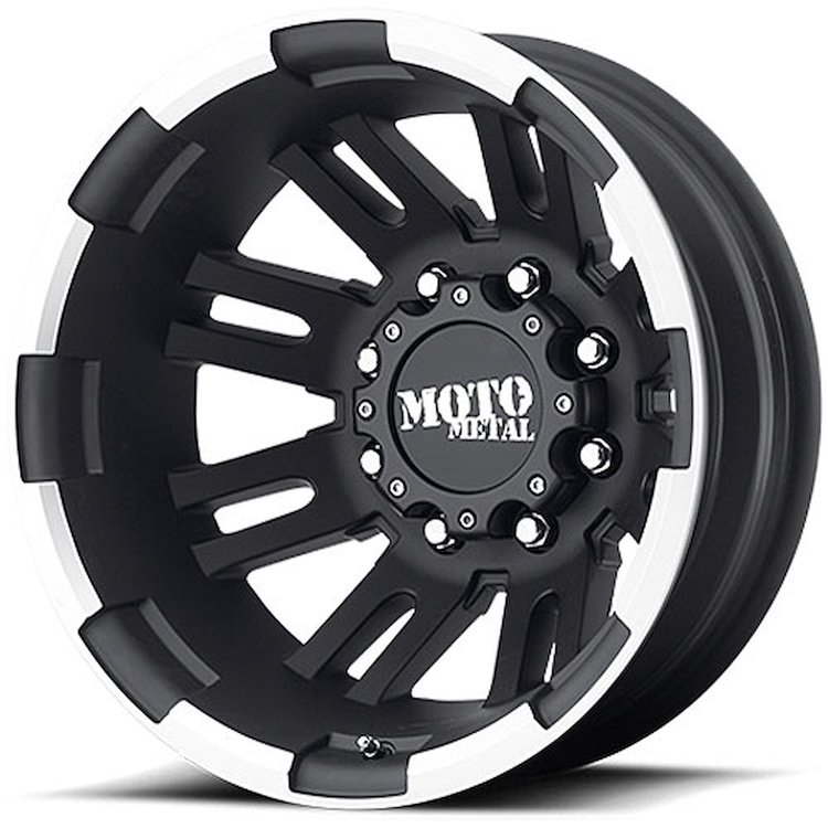 MO963 Series Dually Rear Wheel Size: 17" x 6"