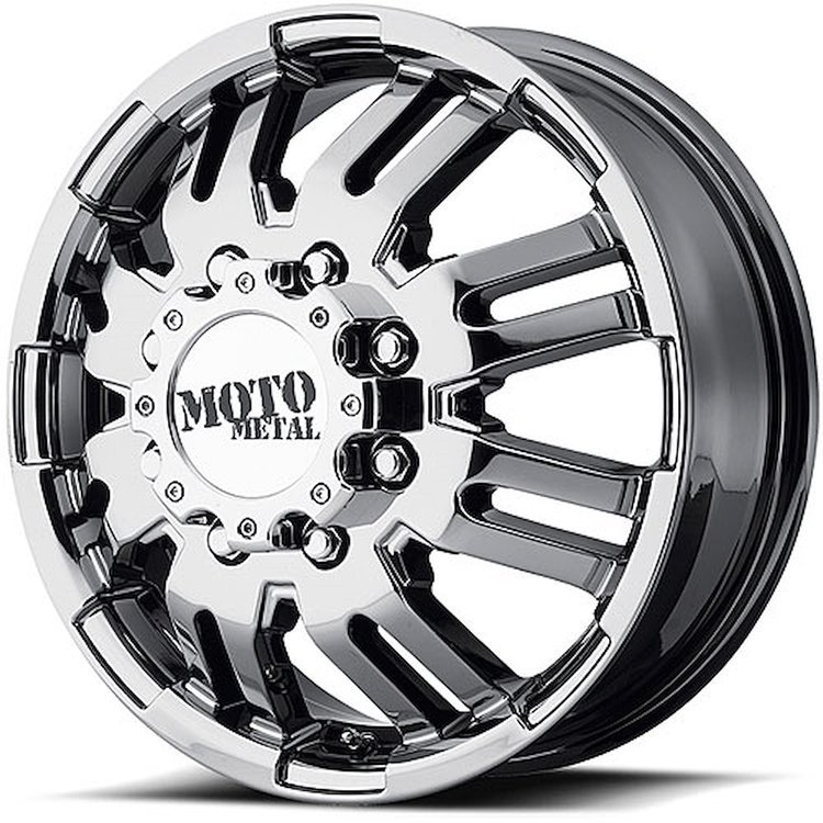 MO963 Series Dually Front Wheel Size: 17" x 6"