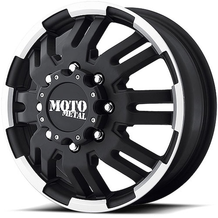 MO963 Series Dually Front Wheel Size: 17" x 6"