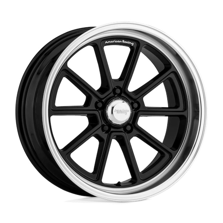 VN51028534306 VN510 DRAFT Wheel [Size: 20"x8.5"] Gloss Black Diamond Cut Lip Finish