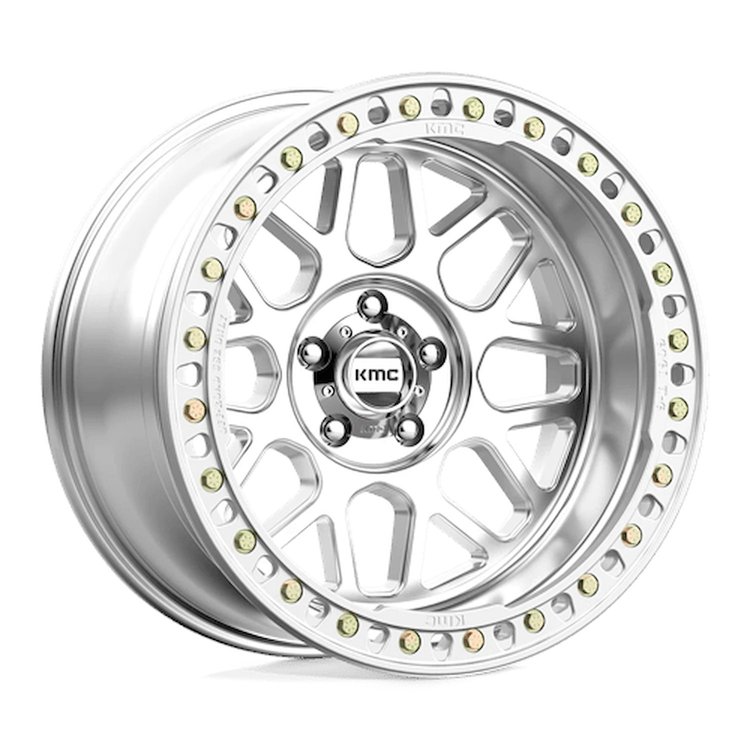 KM23521050548N KM235 GRENADE CRAWL Beadlock Wheel [Size: 20"x10"] Machined Finish