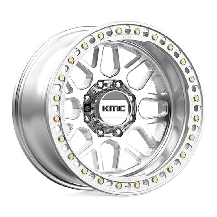 KM23521080548N KM235 GRENADE CRAWL Beadlock Wheel [Size: 20"x10"] Machined Finish