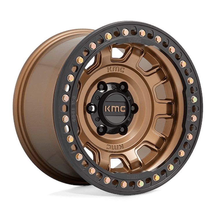 KM23679050615N KM236 TANK Beadlock Wheel [Size: 17"x9"] Matte Bronze Finish
