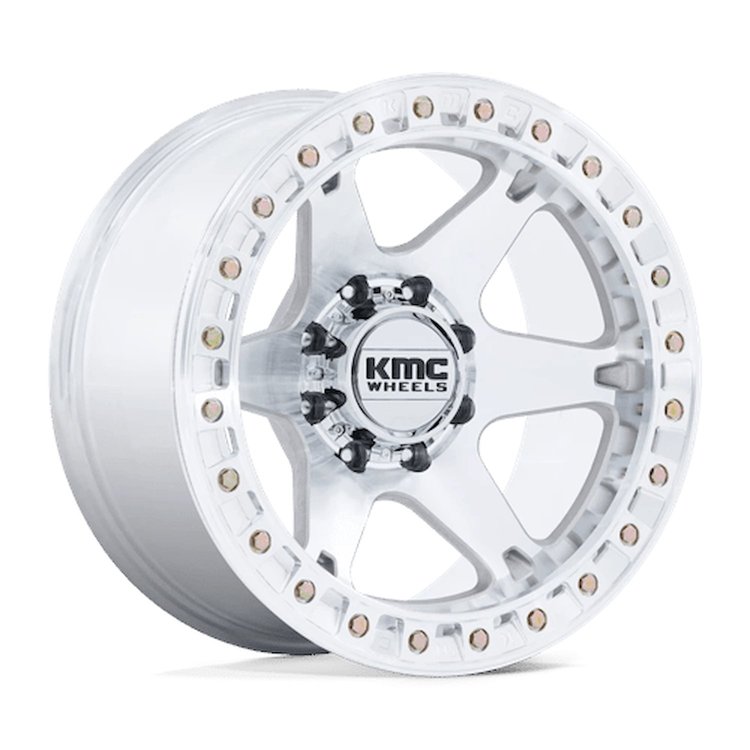 KM238DX20108048N KM238 VI Beadlock Wheel [Size: 20"x10"] Machined Finish