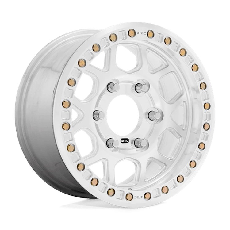 KM44479085525 KM444 MESA FORGED Beadlock Wheel [Size: 17"x9"] Raw Machined Finish