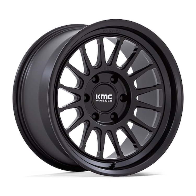 KM447MX18906812N KM447 IMPACT FORGED MONOBLOCK Wheel [Size: 18"x9"] Satin Black Finish