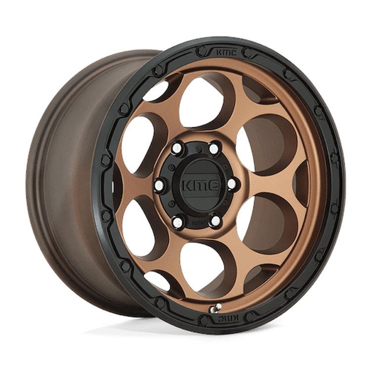 KM54178550600 KM541 DIRTY HARRY Wheel [Size: 17"x8.5"] Matte Bronze w/Black Lip Finish