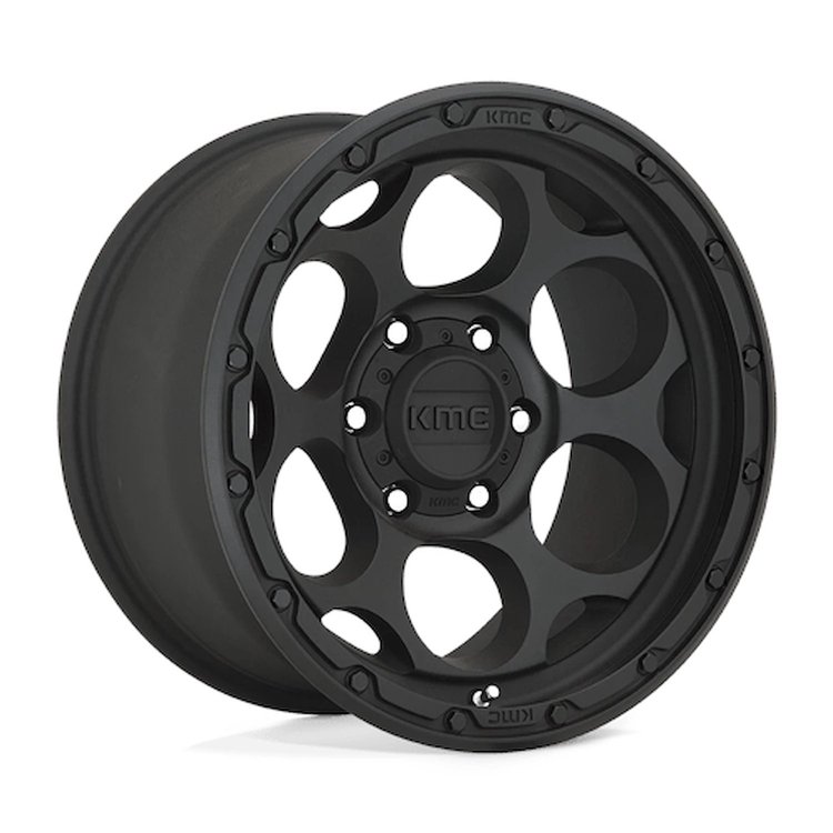 KM54179050712N KM541 DIRTY HARRY Wheel [Size: 17"x9"] Textured Black Finish
