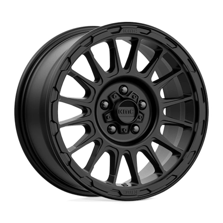 KM54278012735 KM542 IMPACT Wheel [Size: 17"x8"] Satin Black Finish