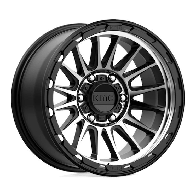 KM54279068512N KM542 IMPACT Wheel [Size: 17"x9"] Satin Black Machined Finish