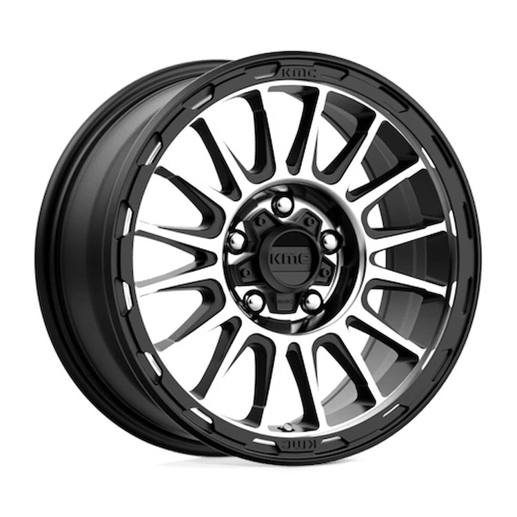 KM54289068500 KM542 IMPACT Wheel [Size: 18"x9"] Satin Black Machined Finish