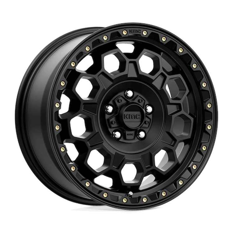KM54578045738 KM545 TREK Wheel [Size: 17"x8"] Satin Black Finish