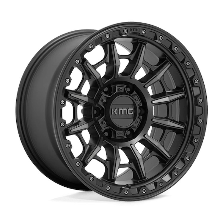 KM54779063400 KM547 CARNAGE Wheel [Size: 17"x9"] Satin Black w/Gray Tint Finish