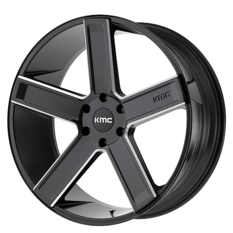 KM70222963915 KM702 DUECE Wheel [Size: 22"x9"] Satin Black Milled Finish