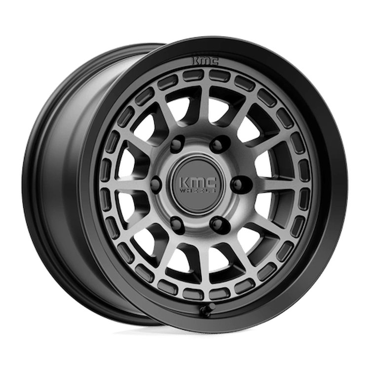 KM71968068400 KM719 CANYON Wheel [Size: 16"x8"] Satin Black w/Gray Tint Finish