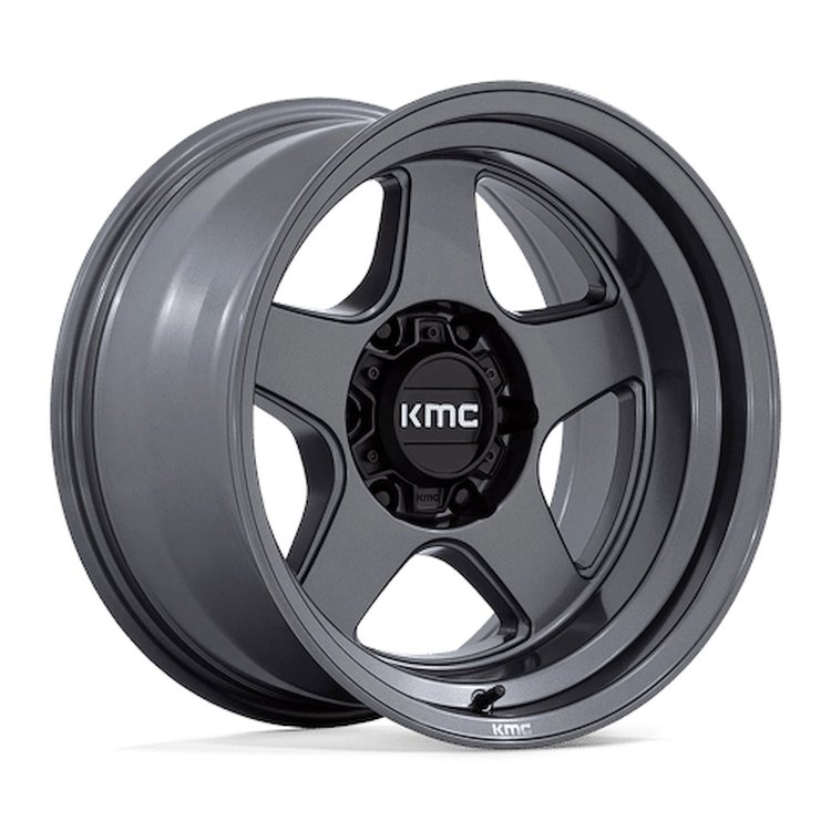 KM728AX17856418 KM728 LOBO Wheel [Size: 17"x8.5"] Matte Anthracite Finish