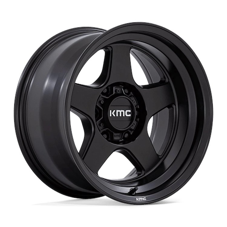 KM728MX17857718 KM728 LOBO Wheel [Size: 17"x8.5"] Matte Black Finish
